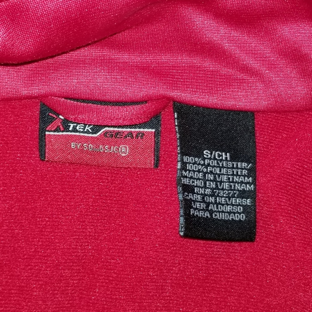 Red track jacket - Picture 4 of 5